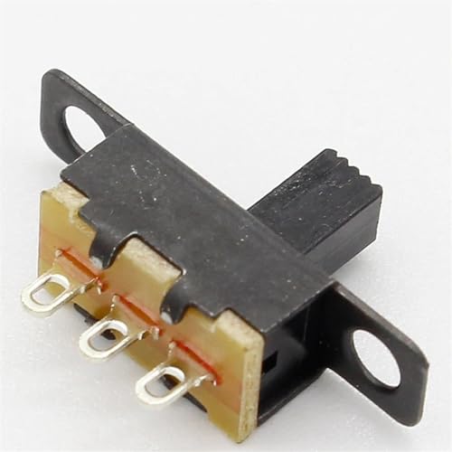 20 Stück 5 V 0,3 A Mini-Größe schwarzer SPDT-Schiebeschalter for kleine DIY-Stromversorgung von IJEKINNE