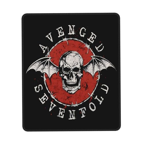 IJHRSFDST Avenged Mauspad mit Metallband, 7-fach gefaltet, rutschfest, Vintage-Rockband-Grafik-Mauspad, Bürospiel, E-Sport-Pad, Fan-Geschenk, 20,1 x 24,1 cm IJHRSFDST Avenged Mauspad mit Metallband, 7-fach gefaltet, rutschfest, Vintage-Rockband-Grafik-Mauspad, Bürospiel, E-Sport-Pad, Fan-Geschenk, 20,1 x 24,1 cm von IJHRSFDST
