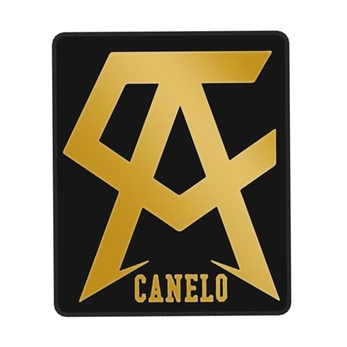 IJHRSFDST Canelo Boxer Alvarez Mauspad, rutschfeste Gummiunterseite, genähtes Box-Themen-Zubehör, Geschenke für Büro und Gamer, 17,8 x 21,8 cm IJHRSFDST Canelo Boxer Alvarez Mauspad, rutschfeste Gummiunterseite, genähtes Box-Themen-Zubehör, Geschenke für Büro und Gamer, 17,8 x 21,8 cm von IJHRSFDST