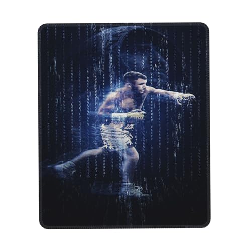 IJHRSFDST Canelo Boxer Alvarez Mauspad, rutschfeste Gummiunterseite, genähtes Box-Themen-Zubehör, Geschenke für Büro und Gamer, 17,8 x 21,8 cm IJHRSFDST Canelo Boxer Alvarez Mauspad, rutschfeste Gummiunterseite, genähtes Box-Themen-Zubehör, Geschenke für Büro und Gamer, 17,8 x 21,8 cm von IJHRSFDST