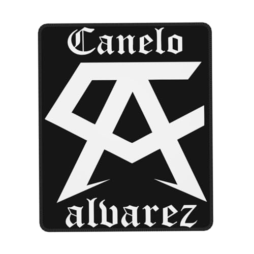 IJHRSFDST Canelo Boxer Alvarez Mauspad, rutschfeste Gummiunterseite, genähtes Box-Themen-Zubehör, Geschenke für Büro und Gamer, 20,1 x 24,1 cm IJHRSFDST Canelo Boxer Alvarez Mauspad, rutschfeste Gummiunterseite, genähtes Box-Themen-Zubehör, Geschenke für Büro und Gamer, 20,1 x 24,1 cm von IJHRSFDST