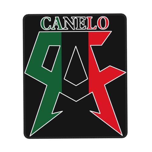 IJHRSFDST Canelo Boxer Alvarez Mauspad, rutschfeste Gummiunterseite, genähtes Box-Themen-Zubehör, Geschenke für Büro und Gamer, 21,1 x 26,2 cm IJHRSFDST Canelo Boxer Alvarez Mauspad, rutschfeste Gummiunterseite, genähtes Box-Themen-Zubehör, Geschenke für Büro und Gamer, 21,1 x 26,2 cm von IJHRSFDST