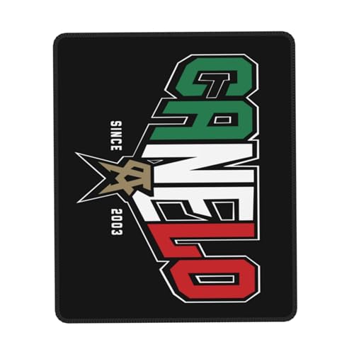 IJHRSFDST Canelo Boxer Alvarez Mauspad, rutschfeste Gummiunterseite, genähtes Box-Themen-Zubehör, Geschenke für Büro und Gamer, 21,1 x 26,2 cm IJHRSFDST Canelo Boxer Alvarez Mauspad, rutschfeste Gummiunterseite, genähtes Box-Themen-Zubehör, Geschenke für Büro und Gamer, 21,1 x 26,2 cm von IJHRSFDST