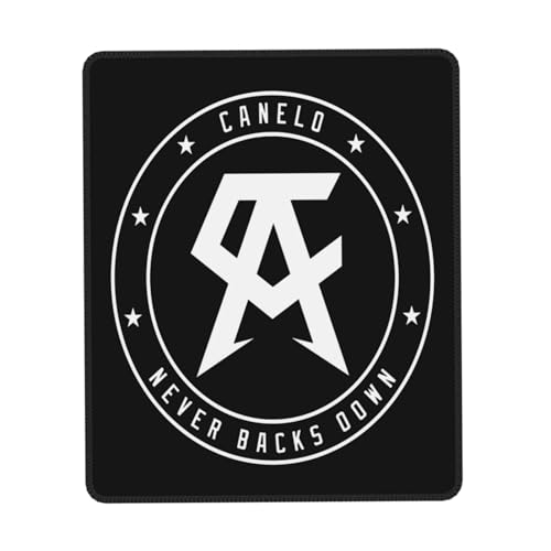 IJHRSFDST Canelo Boxer Alvarez Mauspad, rutschfeste Gummiunterseite, genähtes Box-Themen-Zubehör, Geschenke für Büro und Gamer, 21,1 x 26,2 cm IJHRSFDST Canelo Boxer Alvarez Mauspad, rutschfeste Gummiunterseite, genähtes Box-Themen-Zubehör, Geschenke für Büro und Gamer, 21,1 x 26,2 cm von IJHRSFDST