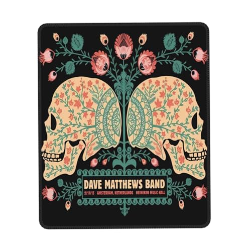 IJHRSFDST Dave Rock Band Matthews Gummi-Mauspad – rutschfeste Gaming-Matte mit Kantenverriegelung, Rap-Musik-Thema, Schreibtischzubehör für Büro und Zuhause, 17,8 x 21,8 cm IJHRSFDST Dave Rock Band Matthews Gummi-Mauspad – rutschfeste Gaming-Matte mit Kantenverriegelung, Rap-Musik-Thema, Schreibtischzubehör für Büro und Zuhause, 17,8 x 21,8 cm von IJHRSFDST