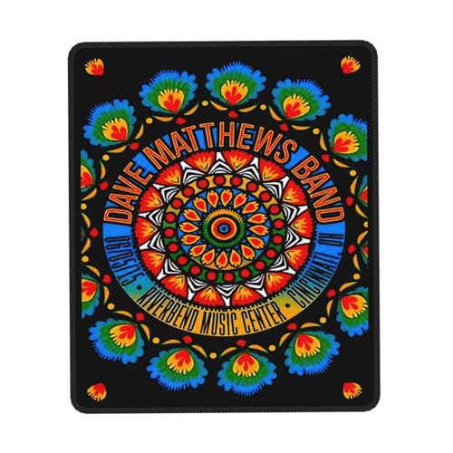 IJHRSFDST Dave Rock Band Matthews Gummi-Mauspad – rutschfeste Gaming-Matte mit Kantenverriegelung, Rap-Musik-Themen-Schreibtischzubehör für Büro und Zuhause, 21,1 x 26,2 cm IJHRSFDST Dave Rock Band Matthews Gummi-Mauspad – rutschfeste Gaming-Matte mit Kantenverriegelung, Rap-Musik-Themen-Schreibtischzubehör für Büro und Zuhause, 21,1 x 26,2 cm von IJHRSFDST