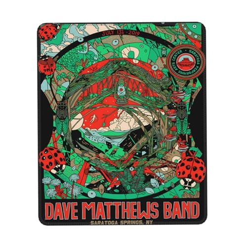 IJHRSFDST Dave Rock Band Matthews Gummi-Mauspad – rutschfeste Gaming-Matte mit Kantenverriegelung, Rap-Musik-Themen-Schreibtischzubehör für Büro und Zuhause, 21,1 x 26,2 cm IJHRSFDST Dave Rock Band Matthews Gummi-Mauspad – rutschfeste Gaming-Matte mit Kantenverriegelung, Rap-Musik-Themen-Schreibtischzubehör für Büro und Zuhause, 21,1 x 26,2 cm von IJHRSFDST