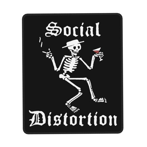 IJHRSFDST Social Rock Iś-tor*tioň Mauspad mit Gummischlosskante, rutschfest, Vintage-Rockband-Grafik-Mauspad, Bürospiel, E-Sport-Pad, Fan-Geschenk, 21,1 x 26,2 cm IJHRSFDST Social Rock Iś-tor*tioň Mauspad mit Gummischlosskante, rutschfest, Vintage-Rockband-Grafik-Mauspad, Bürospiel, E-Sport-Pad, Fan-Geschenk, 21,1 x 26,2 cm von IJHRSFDST