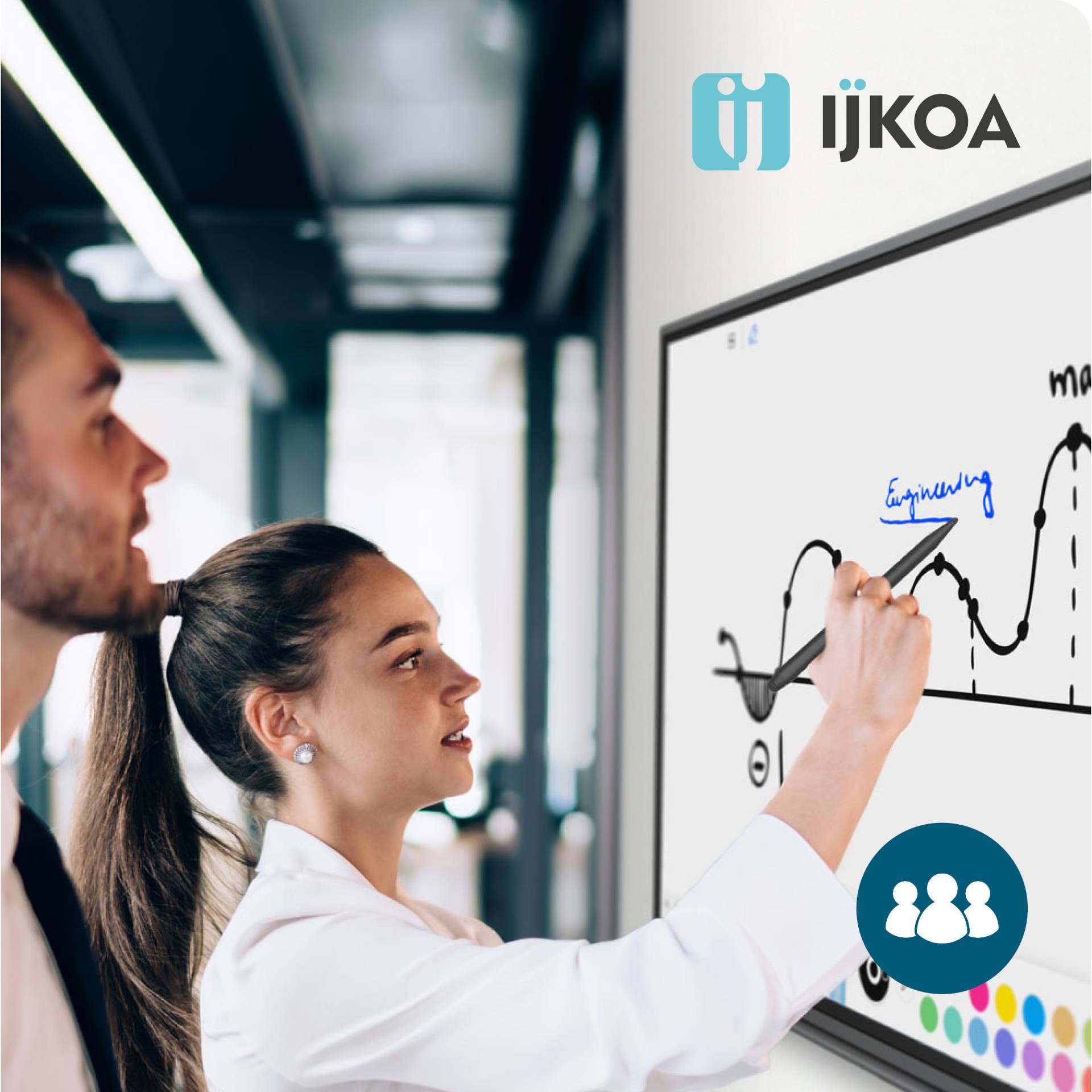 IJKOA 65 Pro MFP 4K, Android 11, 8GB, inkl. Wandhalterung (Speditionsversand) von IJKOA