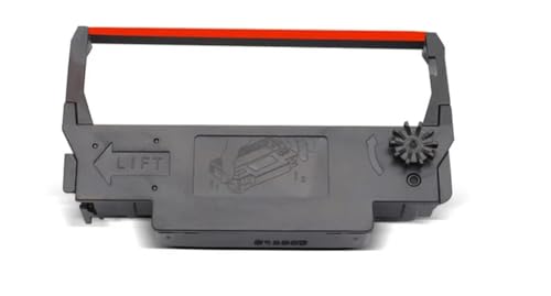 IJOSADON 10 Stück kompatibler Bandrahmen Kompatibel mit ERC-30 34 38 TM-U288B M188B M188D TM-U220 220A kleines Ticketdruckpapier(Black Red) von IJOSADON