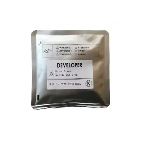 IJOSADON DV311 KCMY 210g Entwicklerpulver kompatibel mit C220 C280 C360 Kopierer Entwickler 1St(BK) von IJOSADON