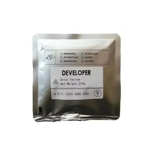 IJOSADON DV311 KCMY 210g Entwicklerpulver kompatibel mit C220 C280 C360 Kopierer Entwickler 1St(Y) von IJOSADON