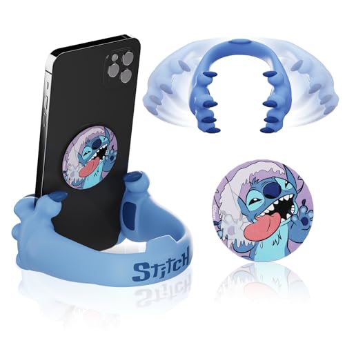 iJoy Disney Stitch Hands Telefonständer für den Schreibtisch – Handyhalterung für Zuhause/Büro/mehr – Lilo und Stitch Geschenke für Mädchen, Jungen und alle Fans von IJOY