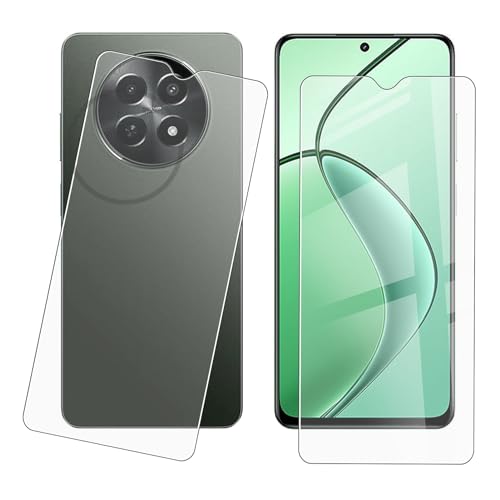 IJTYHF [2 Sätze] Displayschutzfolie für Realme C65 5G RMX3997 (6.67 Zoll) Gehärteter Film Kratzfest haltbarer Schutzfolie 9H Schutzfolie HD Qualitäts Protector Film Schutz Sreen Protector von IJTYHF