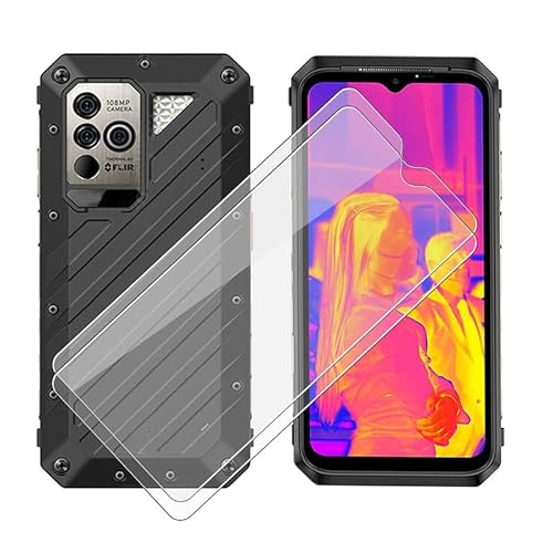 IJTYHF [2 Sätze] Gehärtetes Glass Schutzfolie Film für Ulefone Power Armor 18 (6.58") für Glass Kratzfest haltbarer 9H für Glass Schutzfolie HD Qualitäts Film Protector Schutz von IJTYHF