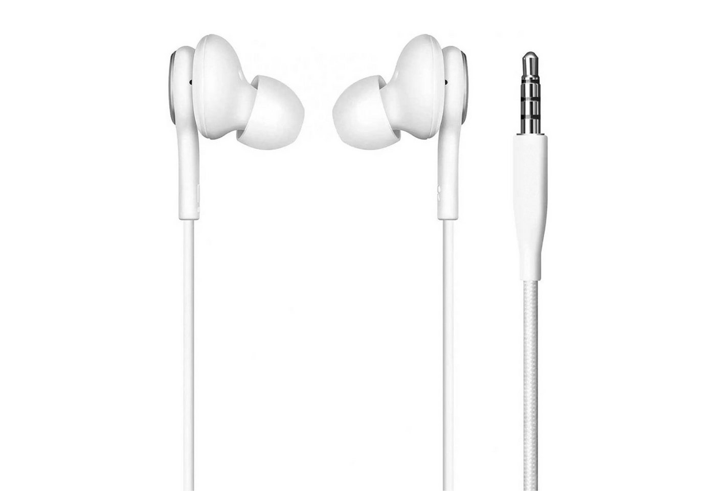 IK-Handelsgruppe EO-IG955 AKG-Kopfhörer für Samsung, In-Ear-Kopfhörer (Kabellänge: 1,2 m, 3 Tasten Steuerung, 3,5 mm Anschluss) von IK-Handelsgruppe