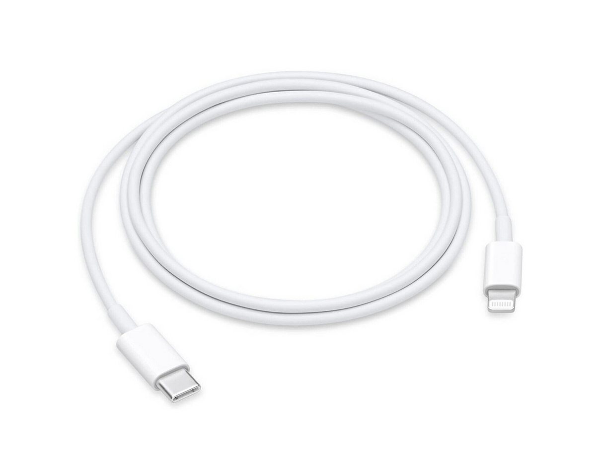 IK-Handelsgruppe Ladekabel für Apple, Smartphone-Kabel, Lightning, USB-C, USB Type-C auf Lightning, Kabellänge 1 Meter, Weiß von IK-Handelsgruppe
