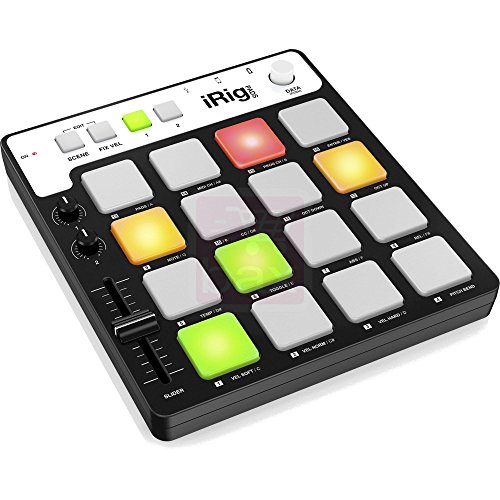 IK Multimedia 03-90050 iRig Pad-Controller für Apple iPad/iPhone/iPod Touch/Mac/PC von IK Multimedia