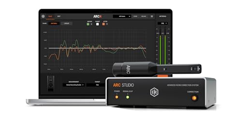 IK Multimedia ARC Studio. Standalone advanced room correction system. Includes hardware processor unit, ARC 4 software and measurement mic von IK Multimedia