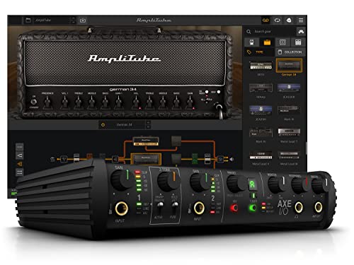 IK Multimedia AXE I/O + AmpliTube 5 MAX + TONEX MAX Bundle von IK Multimedia