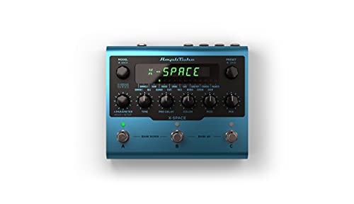 IK Multimedia AmpliTube X-SPACE Reverbpedal, High-End Hall, von kultigen Vintage-Sounds bis hin zu unverfälschten, modernsten Reverbs - X-GEAR von IK Multimedia