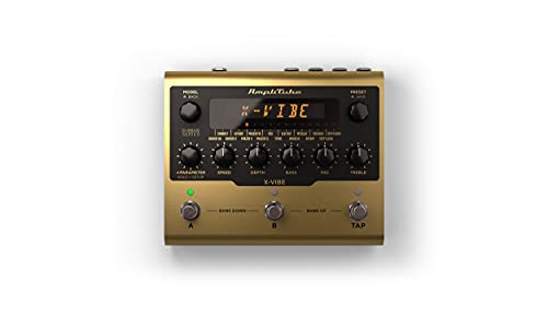 IK Multimedia AmpliTube X-VIBE Modulationspedal: Chorus, Flanger, Phaser, Rotary und mehr in einem Pedal - X-GEAR von IK Multimedia