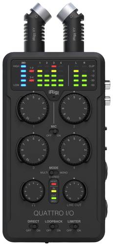 IK Multimedia Audio Interface iRig Pro Quattro I/O Deluxe Monitor-Controlling von IK Multimedia