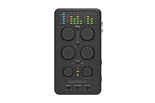 IK Multimedia Audio Interface iRig Pro Quattro I/O Monitor-Controlling von IK Multimedia