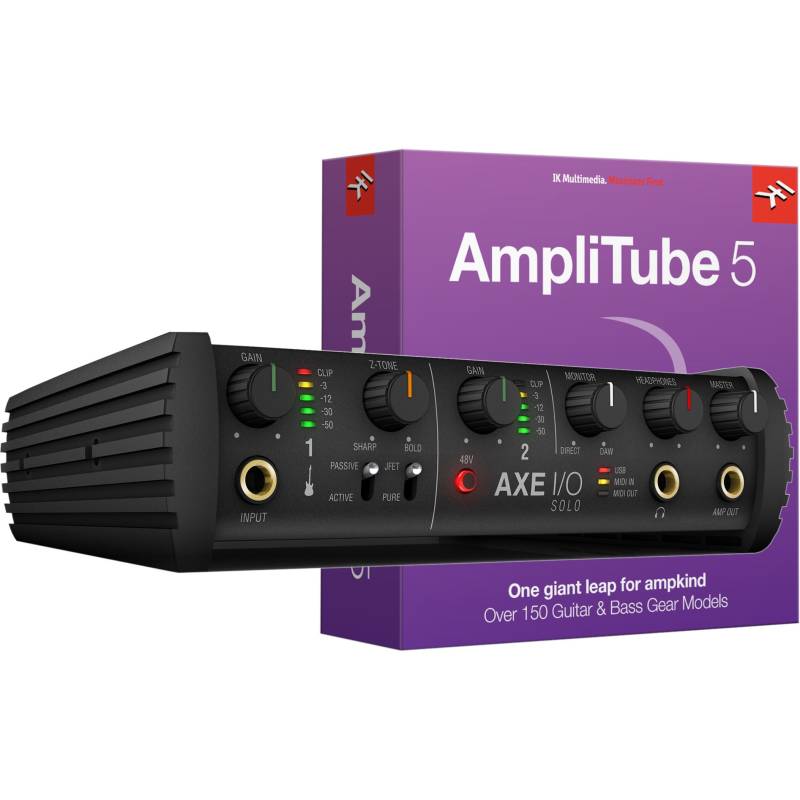 IK Multimedia Axe I/O Solo with AmpliTube 5 Bundle von IK Multimedia