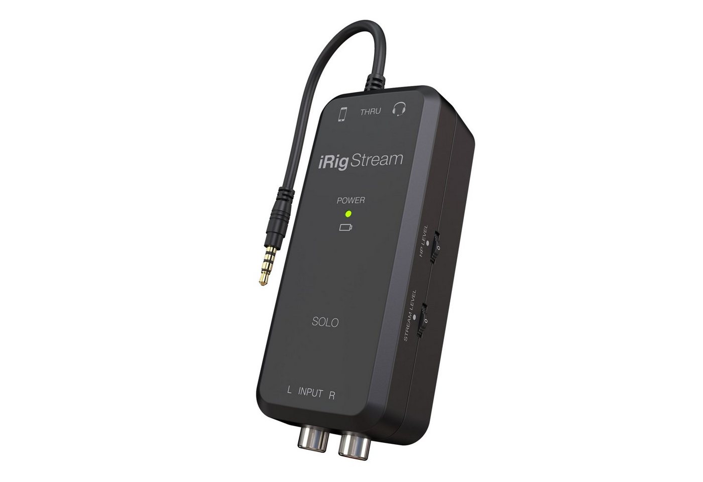 IK Multimedia Digitales Aufnahmegerät (iRig Stream Solo Audio-Interface - USB Audio Interface) von IK Multimedia