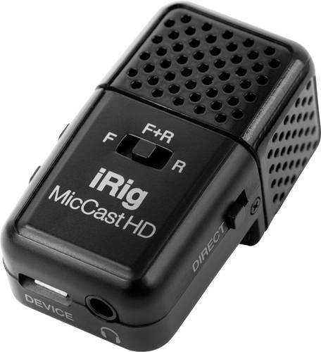 IK Multimedia iRig Mic Cast HD Ansteck Handymikrofon Übertragungsart (Details):Kabelgebunden inkl. von IK Multimedia