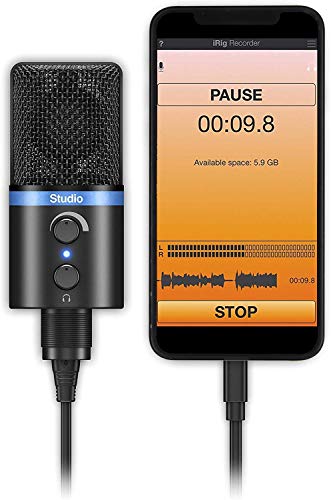 IK Multimedia iRig Mic Studio Mikrofon schwarz von IK Multimedia