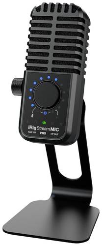 IK Multimedia iRig Stream Mic Pro Stand Studiomikrofon Übertragungsart (Details):Kabelgebunden inkl von IK Multimedia
