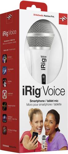 IK Multimedia iRig Voice Hand Gesangs-Mikrofon Übertragungsart (Details):Kabelgebunden von IK Multimedia