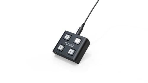 iLoud Precision Remote Control, Ermöglicht das Umschalten zwischen X-MONITOR-Lautsprecher-Emulationen, voicing, ARC On/Off, Mute, Dim. Für iLoud Precision 5, iLoud Precision 6 & iLoud Precision MTM iLoud Precision Remote Control, Ermöglicht das Umschalten zwischen X-MONITOR-Lautsprecher-Emulationen, voicing, ARC On/Off, Mute, Dim. Für iLoud Precision 5, iLoud Precision 6 & iLoud Precision MTM von IK Multimedia