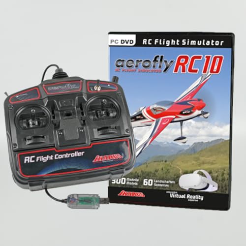 aeroflyRC10 auf DVD mit USB FlightController aeroflyRC10 auf DVD mit USB FlightController von IKARUS