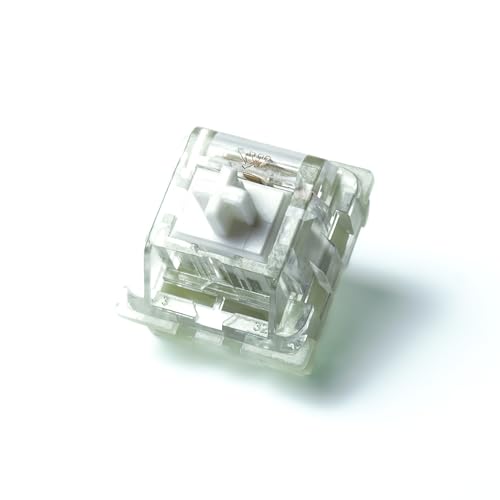 IKASAYA KTT White Kang V3 Switches 45g Pre-Lubed 5-polige lineare Tastaturschalter für mechanische MX-Tastatur (90 Stück) von IKASAYA