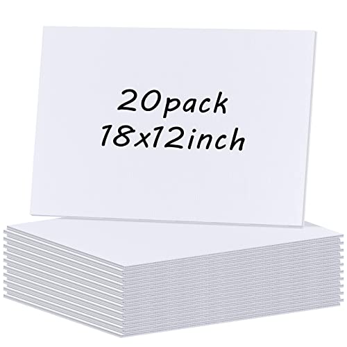 20 Stück Posterplatten, gewellte Kunststoffbögen für Projekte, Kunst, Handwerk, blanko, Hofschilder, Coroplast-Schild, blanko, IKAYAS 45,7 x 30,5 cm, weiß, blanko, Hof-Schilder, Outdoor, 20 Stück Posterplatten, gewellte Kunststoffbögen für Projekte, Kunst, Handwerk, blanko, Hofschilder, Coroplast-Schild, blanko, IKAYAS 45,7 x 30,5 cm, weiß, blanko, Hof-Schilder, Outdoor, von IKAYAS