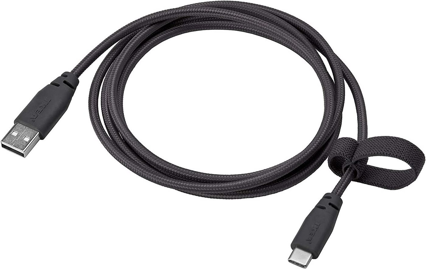 IKEA LILLHULT USB Typ A auf USB Typ C Kabel dunkelgrau USB-Kabel von IKEA