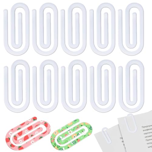 IKOPFLN 10 Stück Verkaufen Acryl Papier Clips leeres Modell groß, Sublimation Clip s, Sublimation Whiteboard Clips,paperclip bookmark IKOPFLN 10 Stück Verkaufen Acryl Papier Clips leeres Modell groß, Sublimation Clip s, Sublimation Whiteboard Clips,paperclip bookmark von IKOPFLN