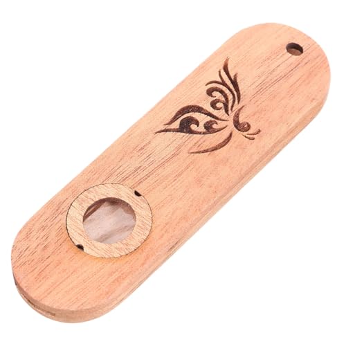IKOPFLN Holz Kazoo - kazoo instrument - Kazoo Flöte Mini Musikinstrument Gitarren Ukulele Begleiter Einfach zu Spielen -mit Membran und Schraubendreher - mundharmonika für erwachsene und kinder von IKOPFLN