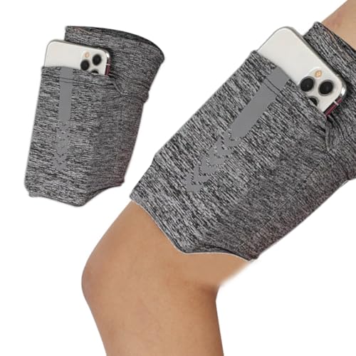 IKOPFLN Sport Handyarmband Universal Halter Sleeve,handyhalterung joggen,Reflektierendes Handyarmband,Sport Übung Armtasche für Erwachsene Frauen & Männer(L) von IKOPFLN