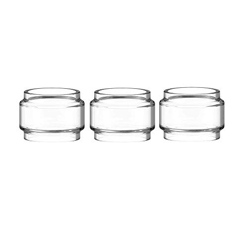 RUILUL 3-in-1 Ersatzröhren und Silikon-Verdampfer-Ringe in Regenbogenfarben, für TFV8 Big Baby (TFV8 Big Baby Beast, durchsichtig, 3 Stück von IKOPO