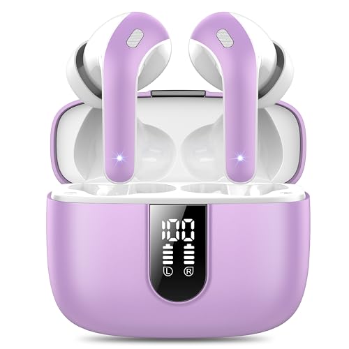 Bluetooth Kopfhörer, In Ear Kopfhörer Kabellos Bluetooth 5.3 mit 50H Tiefer Bass, 2024 Neue Kabellose Kopfhörer Noise Cancelling Earbuds mit 4 ENC Mic, IPX7 Wasserdicht Ohrhörer, USB-C Bluetooth Kopfhörer, In Ear Kopfhörer Kabellos Bluetooth 5.3 mit 50H Tiefer Bass, 2024 Neue Kabellose Kopfhörer Noise Cancelling Earbuds mit 4 ENC Mic, IPX7 Wasserdicht Ohrhörer, USB-C von IKT