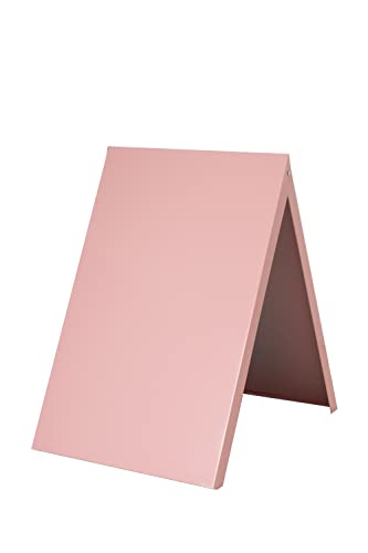 IL SETTE – Werbeaufsteller aus Metall für Restaurants, Cafés, Bars & sonstige Ladengeschäfte – Kundenstopper in Pink – magnetische & beschreibbare Kreidetafel von IL SETTE