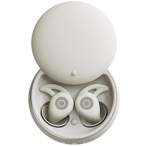 ILESTDG Novonell Snooze Pods Pro Mit ANC, Snoozepods Schlafkopfhörer Bluetooth, Anti Schnarch-Kopfhörer Für Seitenschläfer Kein Druckgefühl (Grau) von ILESTDG