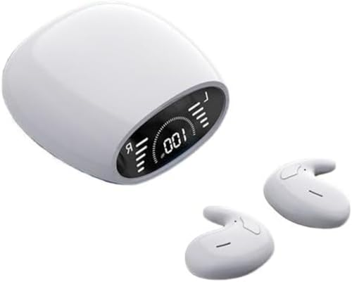ILESTDG Sandsberg Wireless Bluetooth Sleep Headphones Waterproof 5.2, Drahtlose Bluetooth-SchlafkopfhöRer (Weiß) von ILESTDG