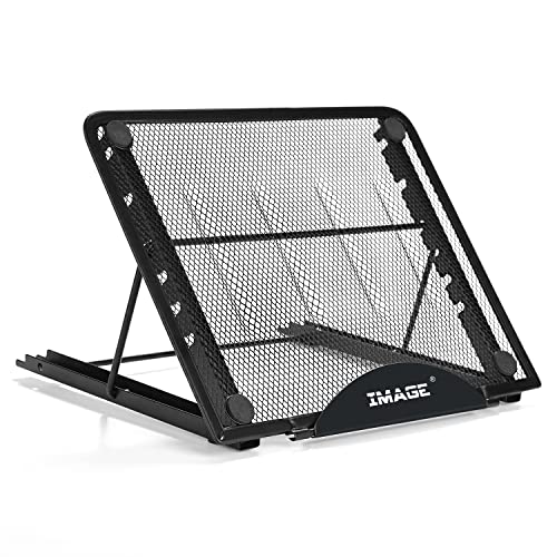 IMAGE Tablet Ständer Aluminium Laptopständer Notebook Ständer Multiwinkel verstellbare Halterung mit Gummipolster für Tablet iPad MacBook A4 Zeichenbrett 24x19cm IMAGE Tablet Ständer Aluminium Laptopständer Notebook Ständer Multiwinkel verstellbare Halterung mit Gummipolster für Tablet iPad MacBook A4 Zeichenbrett 24x19cm von IMAGE