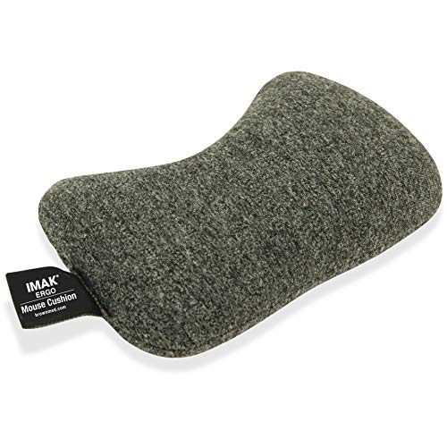 Imak Products IMAK 10166 Handgelenkkissen f/Mouse grau, 1 Stück von IMAK