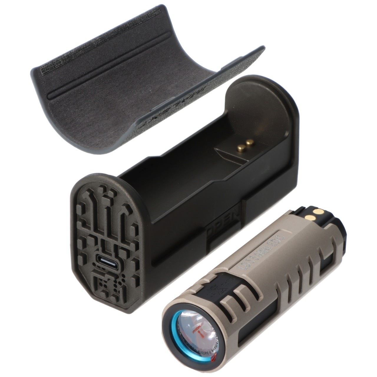 Imalent LD35 LED-Taschenlampe, Premium Edition mit Ladebox, bis zu 1200 Lumen, grau Imalent LD35 LED-Taschenlampe, Premium Edition mit Ladebox, bis zu 1200 Lumen, grau von IMALENT